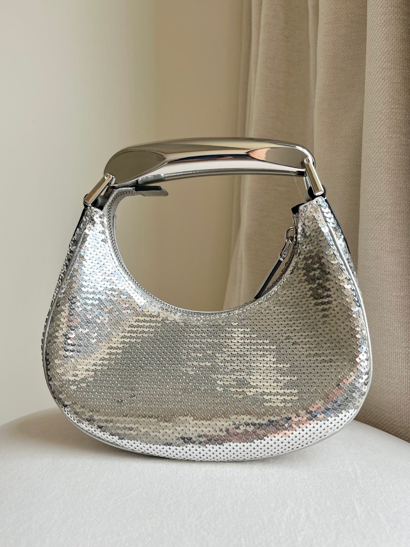 Tom Ford Bianca Mini Hobo Bag in Sequins