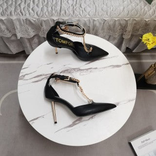 Tom Ford Chain Heel Sandals