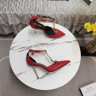 Tom Ford Chain Heel Sandals