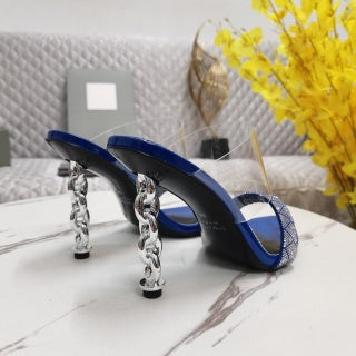 Tom Ford Crystal Front Strap Sandals