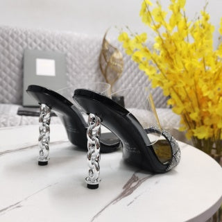 Tom Ford Crystal Front Strap Sandals