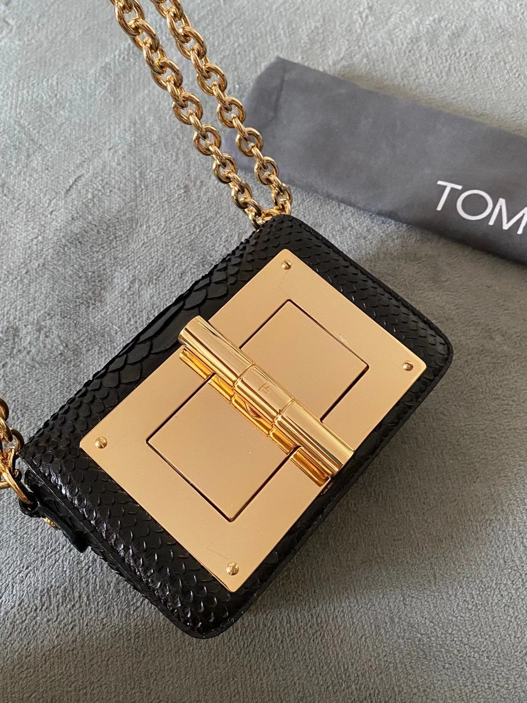 Tom Ford Natalia Python Bag