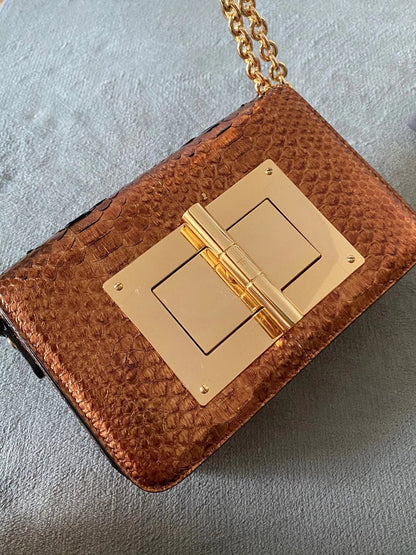 Tom Ford Natalia Python Bag