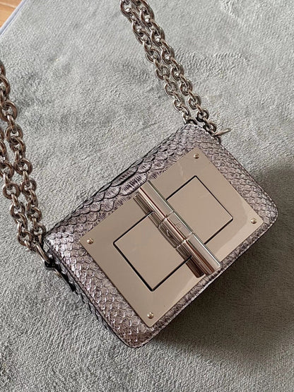 Tom Ford Natalia Python Bag