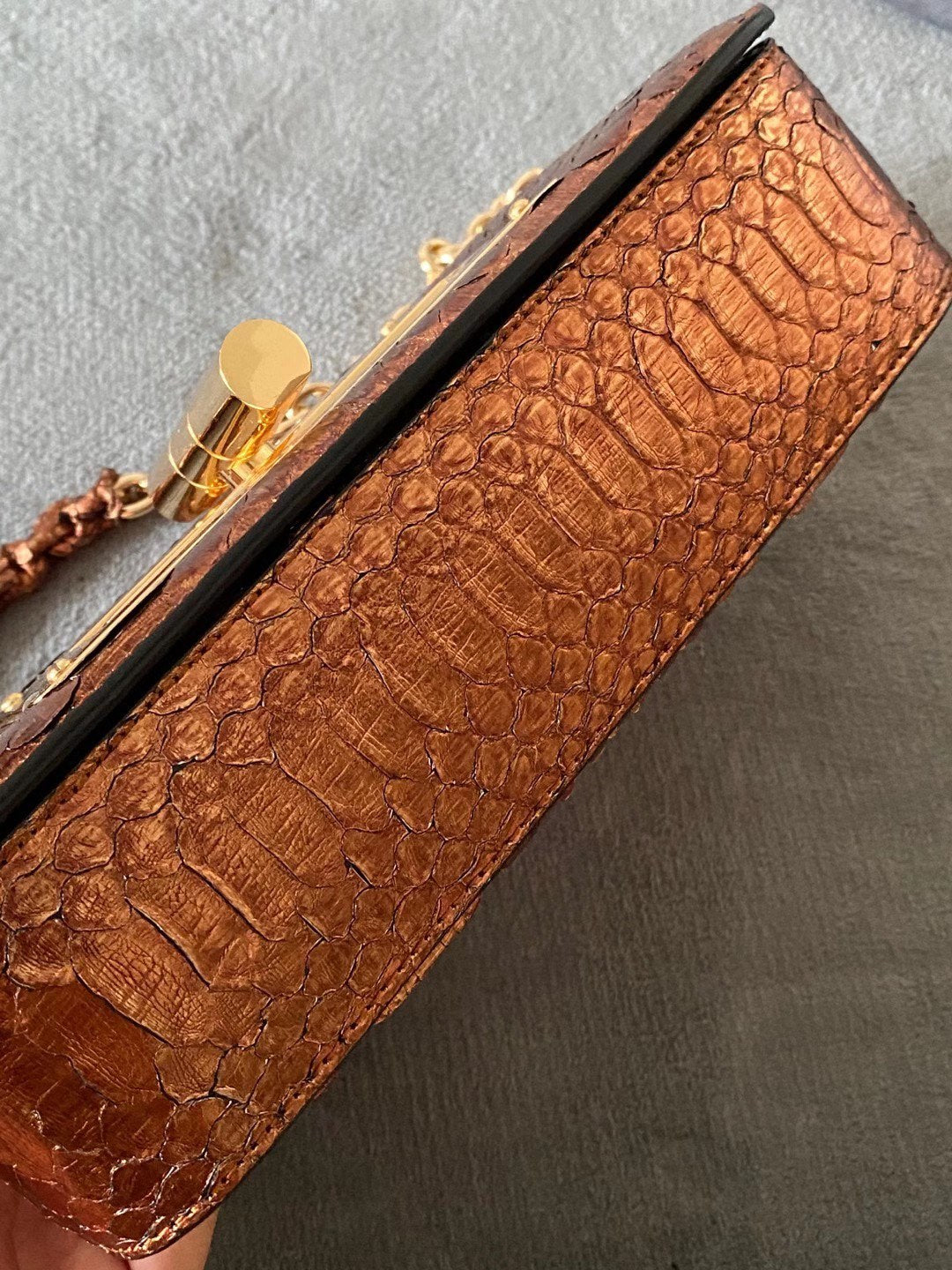 Tom Ford Natalia Python Bag