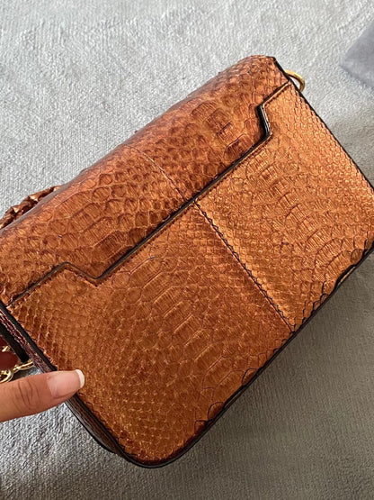 Tom Ford Natalia Python Bag