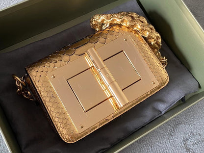 Tom Ford Natalia Python Bag