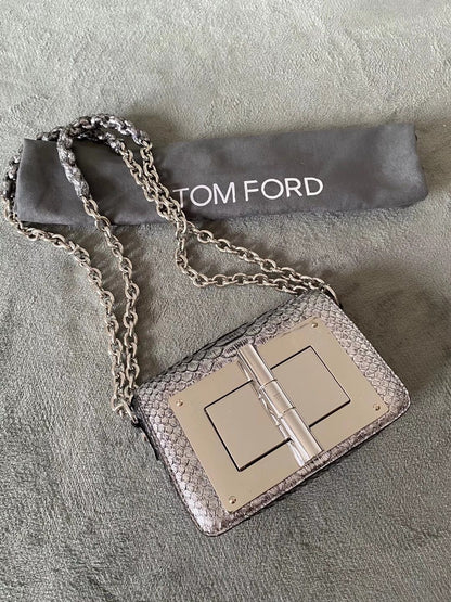 Tom Ford Natalia Python Bag