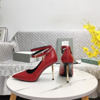 Tom Ford Padlock Leather Heels