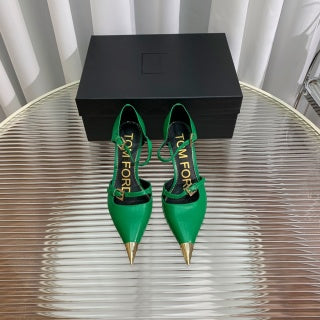 Tom Ford Padlock Pointed-Toe Sandals