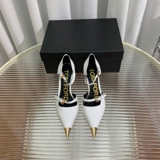 Tom Ford Padlock Pointed-Toe Sandals