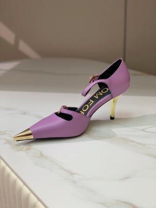 Tom Ford Padlock Pointed-Toe Sandals