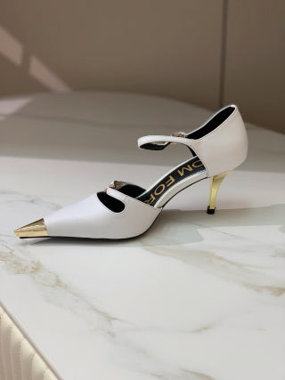 Tom Ford Padlock Pointed-Toe Sandals