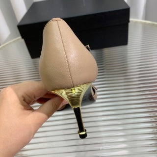 Tom Ford Padlock Pointed-Toe Sandals