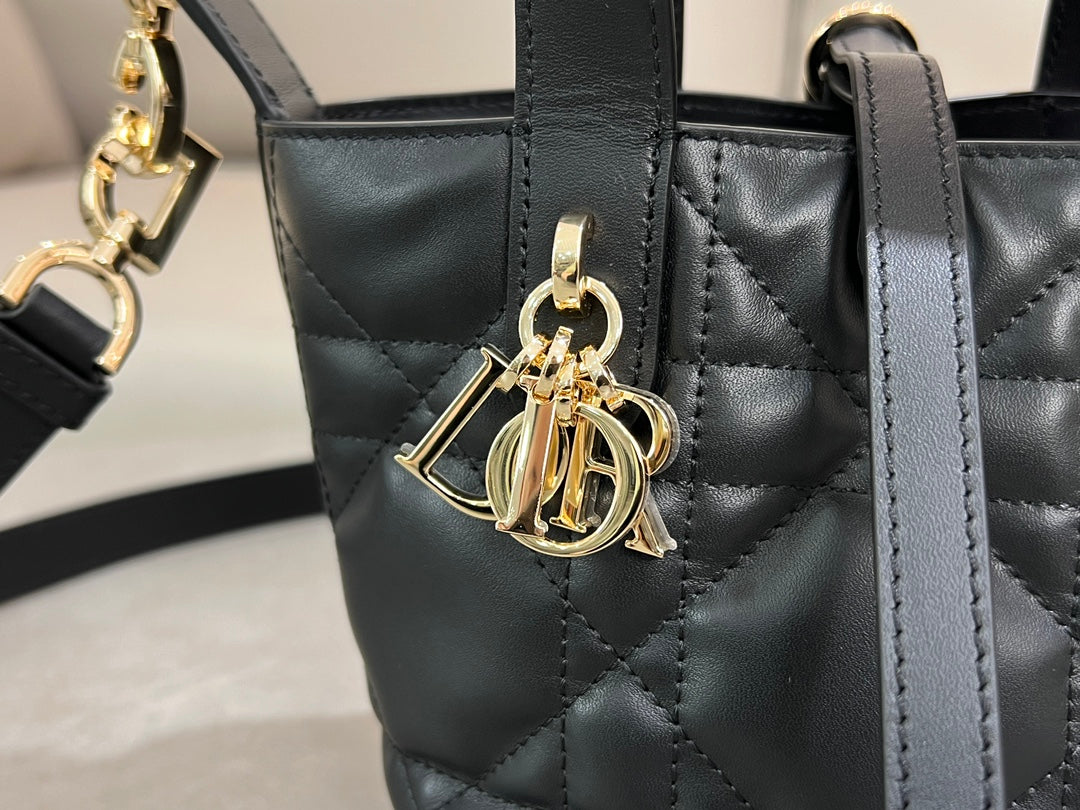 Dior Toujours Vertical Bag Black