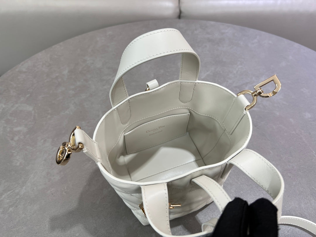 Dior Toujours Vertical Bag White