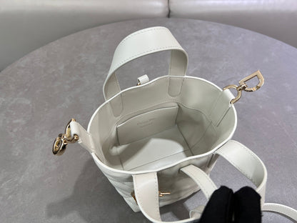 Dior Toujours Vertical Bag White