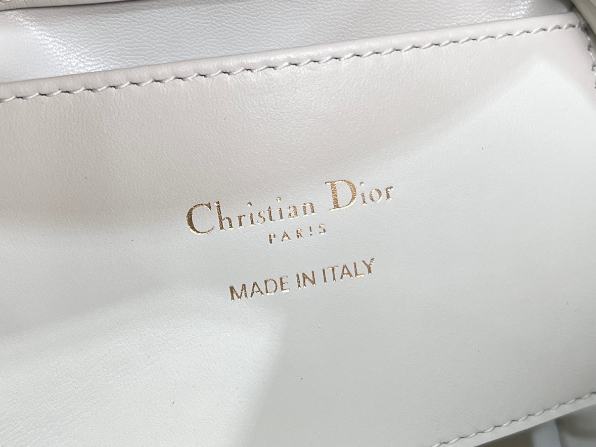 Dior Toujours Vertical Bag White