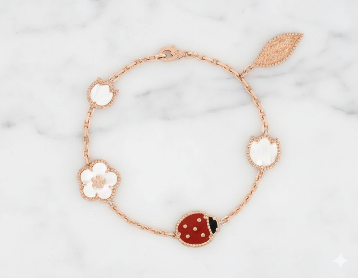 Van Cleef & Arpels Lucky Spring bracelet 5 motifs