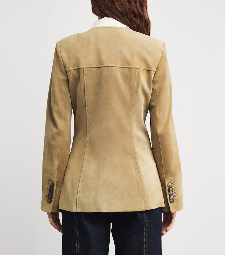Veronica Beard Safari Suede Jacket