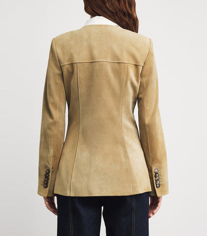 Veronica Beard Safari Suede Jacket