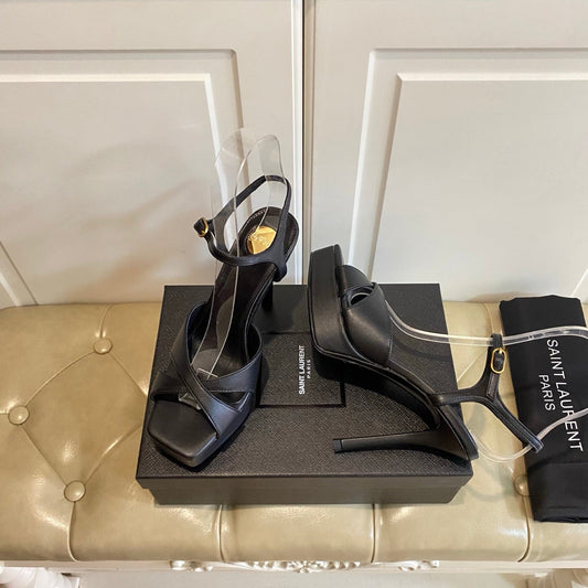 YSL SAINT LAURENT Debbie Platform Sandals