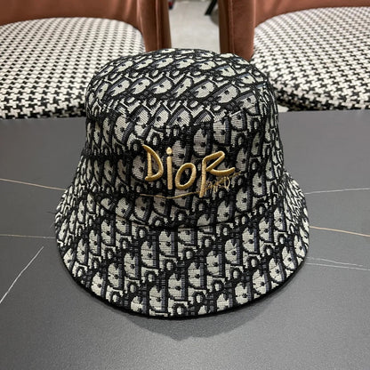 Dior Oblique Embroidered Bucket Hat