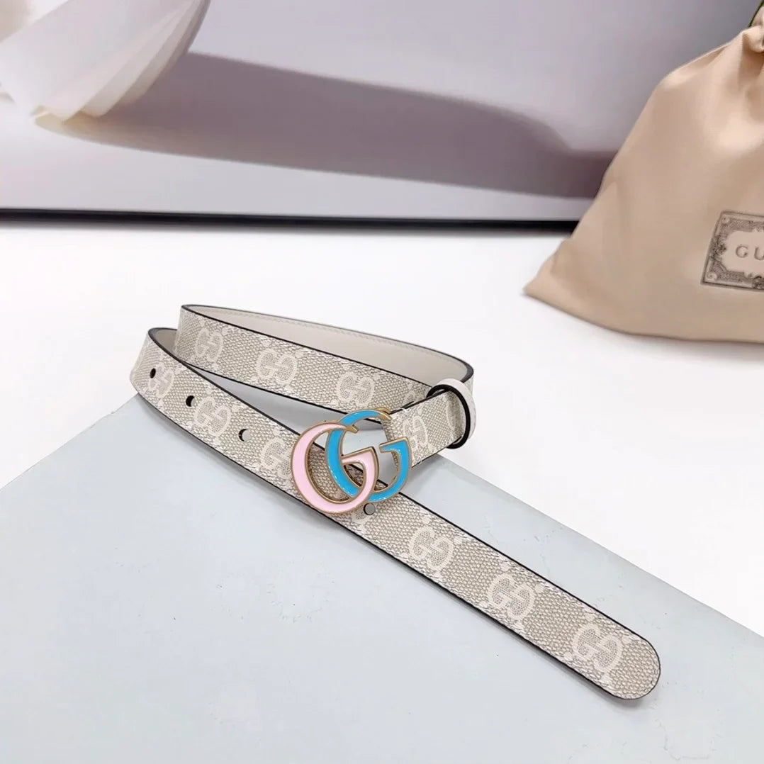 Gucci GG Supreme Thin Belt