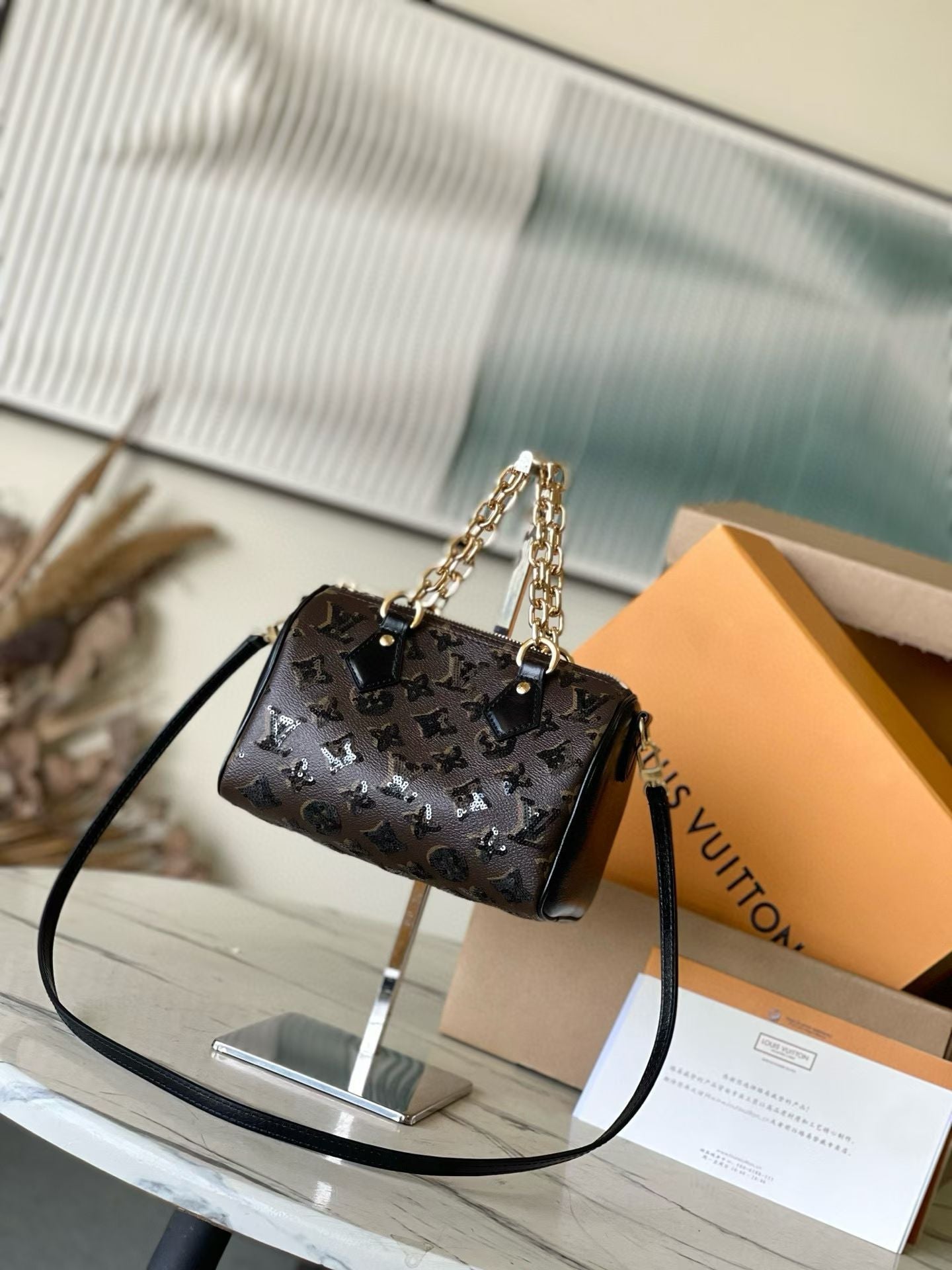 Louis Vuitton speedy bandoulière 20 - Monogram Sequins