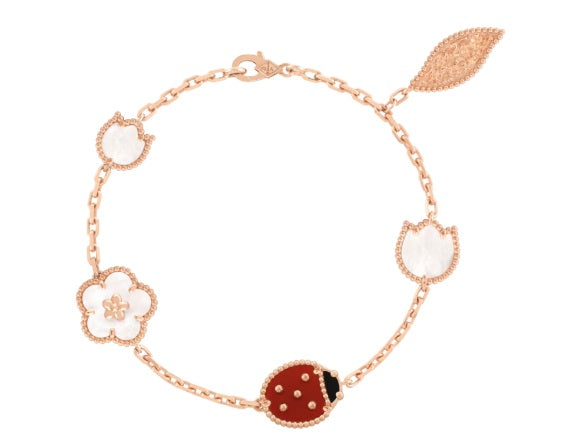 Van Cleef & Arpels Lucky Spring bracelet 5 motifs