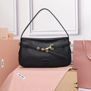 Miu Miu Aventure Nappa Leather Bag