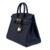 Hermes Birkin 25 Midnight Blue Togo