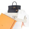 Hermes Birkin 25 Midnight Blue Togo