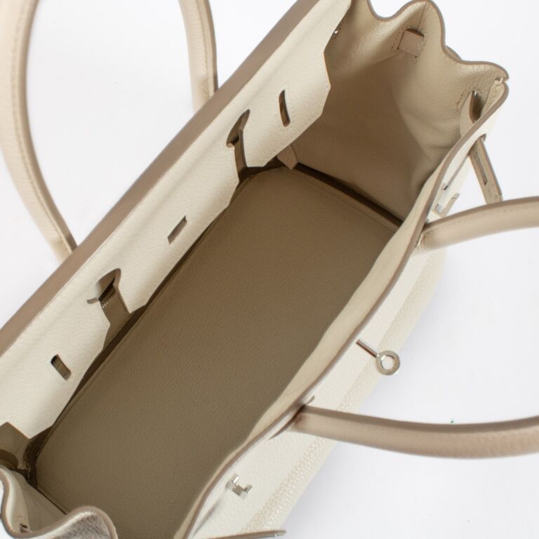 Hermès Birkin 30 – Craie Togo Leather