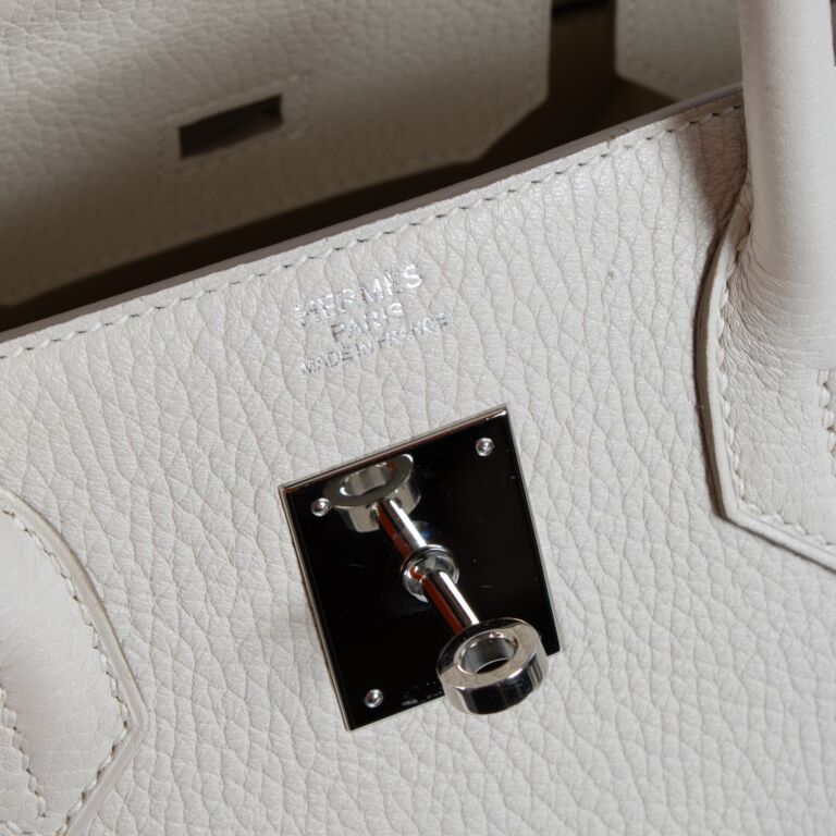 Hermès Birkin 30 – Craie Togo Leather