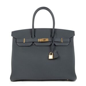 Hermes Birkin 35 Vert Rousseau Togo GHW
