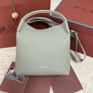 Loro Piana Bucket Bag Dry Tarragon Green