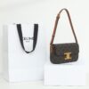 Celine Claude Triomphe Canvas Shoulder Bag