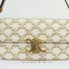 Celine Claude Triomphe Canvas Shoulder Bag