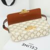 Celine Claude Triomphe Canvas Shoulder Bag