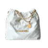 Chanel 22 Handbag White