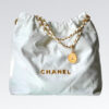 Chanel 22 Handbag White