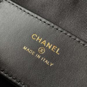 Chanel 25C Mini Bowling Bag Black