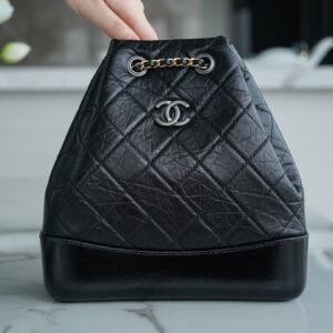 Chanel Gabrielle Hobo BackPack Classic Black