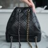 Chanel Gabrielle Drawstring Backpack – Black
