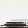Chanel 24B Lambskin Clutch with Chain – Black