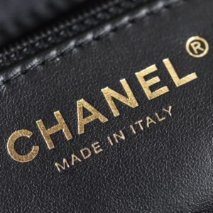 Chanel Kelly Large Black Hand Chain Bag