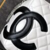 Chanel Cambon Ligne Bowler Bag (White & Black)