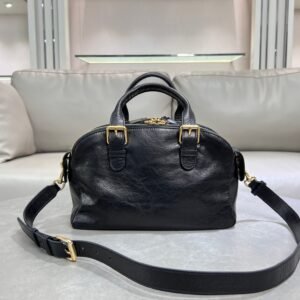 Dior Grand Tour Bowling Bag Black