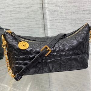 Dior Hobo Star Chain Handbag Black